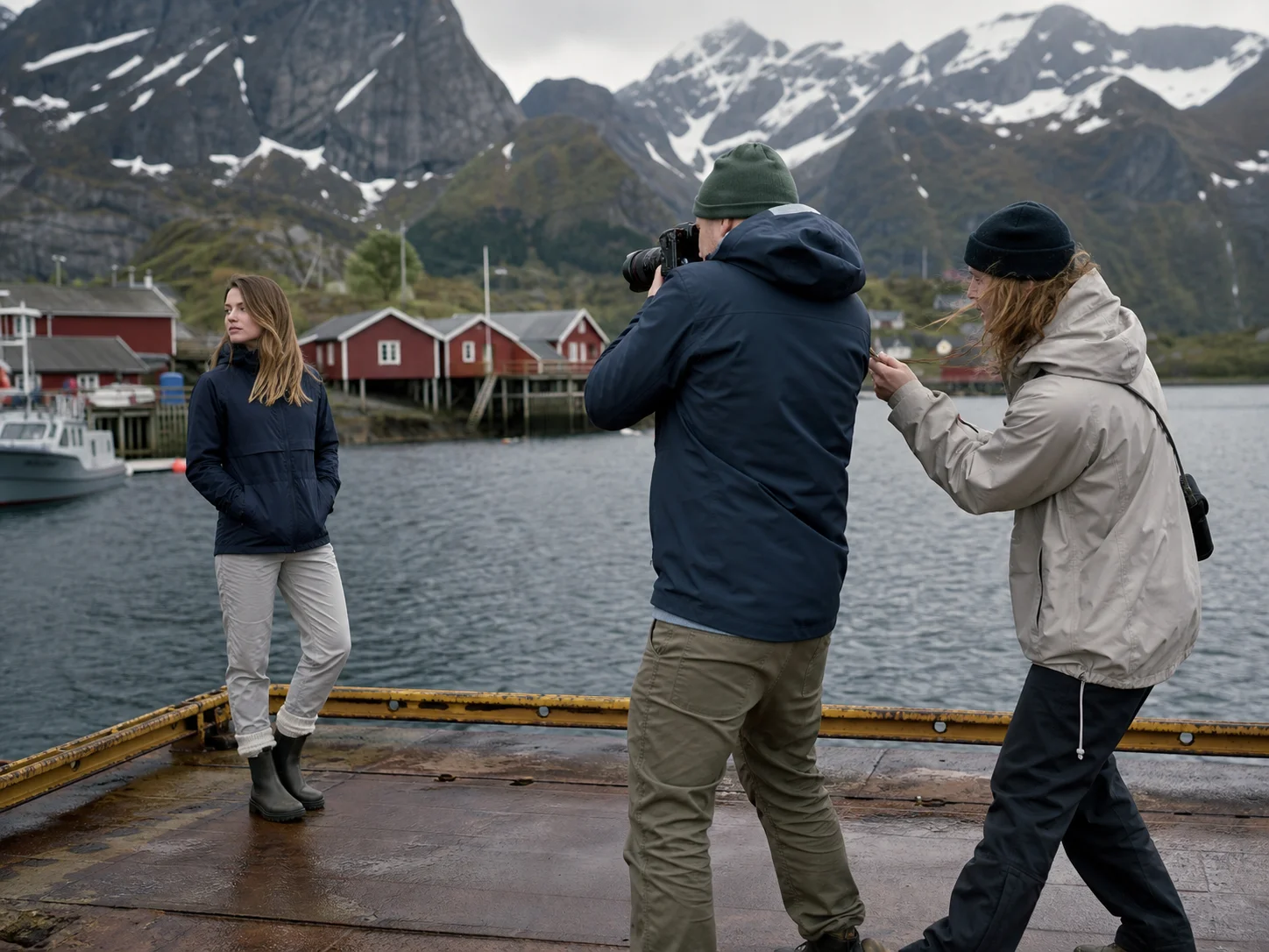 Fotograf i Lofoten for proposal, par og elopement